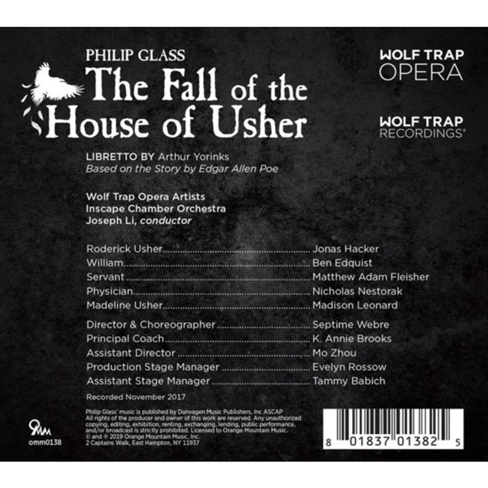 Orange Mountain Music The Fall Of The House Of Usher