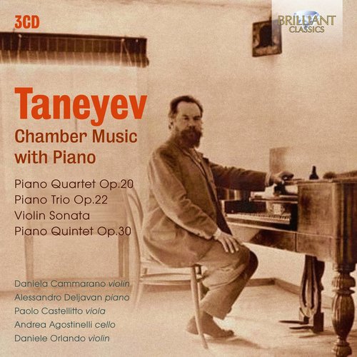 Brilliant Classics Taneyev: Chamber Music With Piano (3CD)