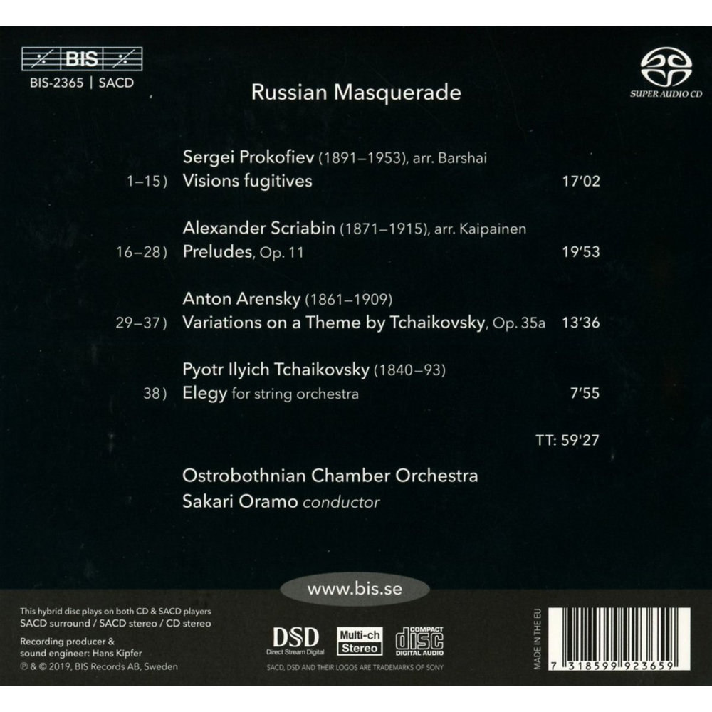 BIS Russian Masquerade (SACD)
