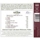 Naxos SPOHR: Violin Duets, Vol.2
