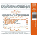 Naxos Beethoven: Variations On Themes by Gretry, Paisiello and Winter