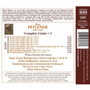 Naxos Pfitzner: Complete Liederen, Vol. 3