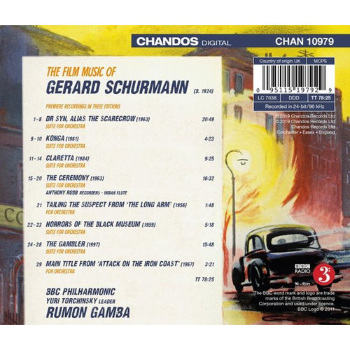 CHANDOS The Film Music Of Gerard Schurmann