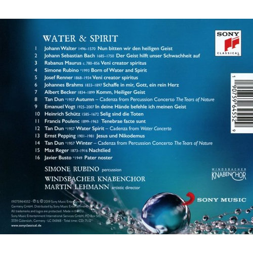 Sony Classical Water & Spirit