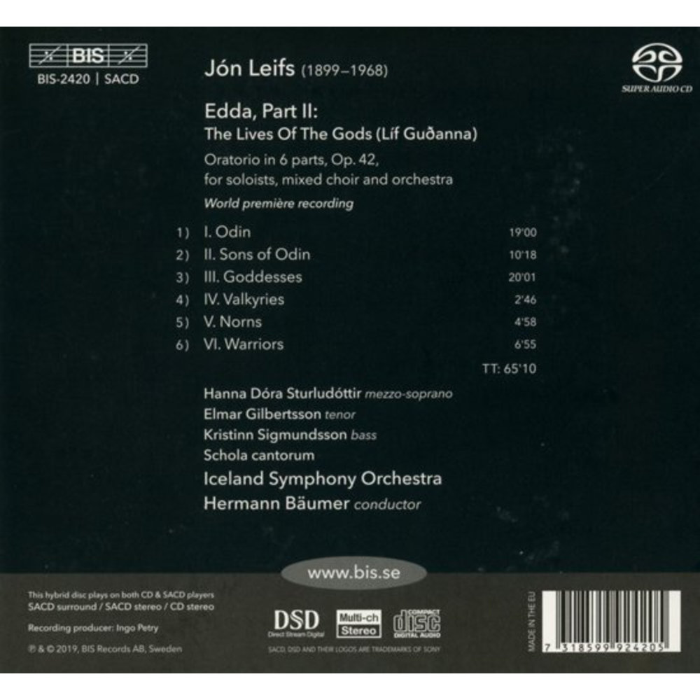 BIS Edda II: The Lives Of The Gods