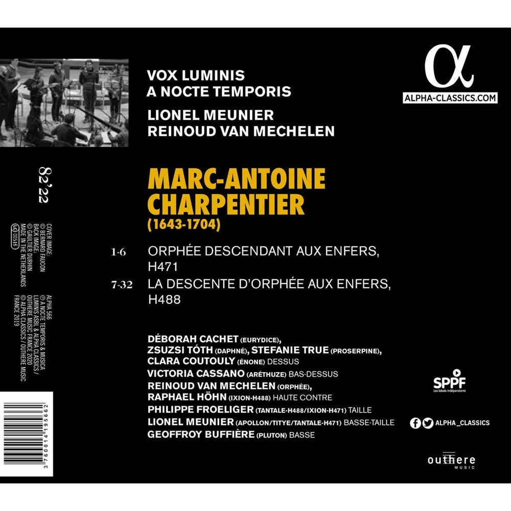 ALPHA Orphee Aux Enfers