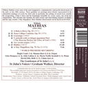 Naxos MATHIAS: Choral Music