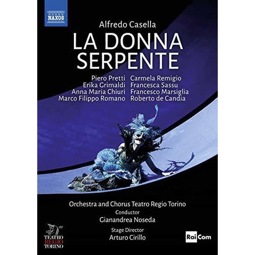 Naxos Casella: La Donna Serpente (BluRay)