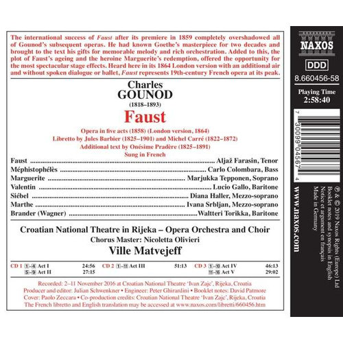 Naxos Gounod: Faust