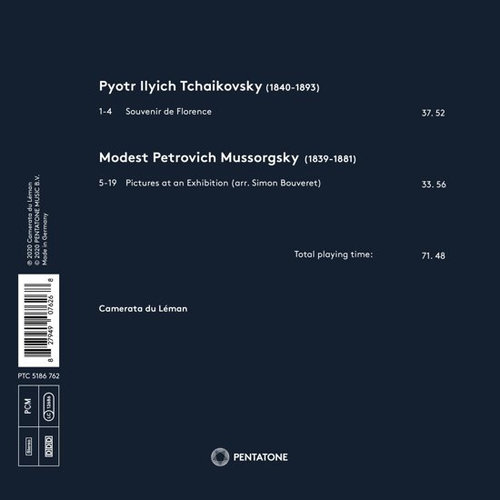 Pentatone Tchaikovsky Souvenir De Florence/Mussorgsky Pictur