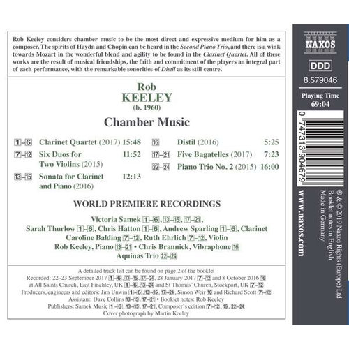 Naxos Keeley: Chamber Music