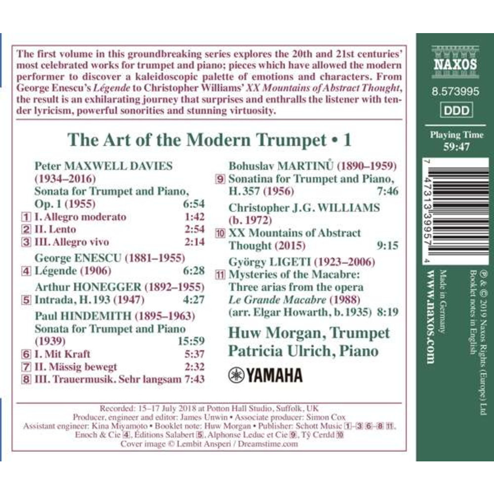 Naxos The Art Of The Modern Trumpet, Vol.1