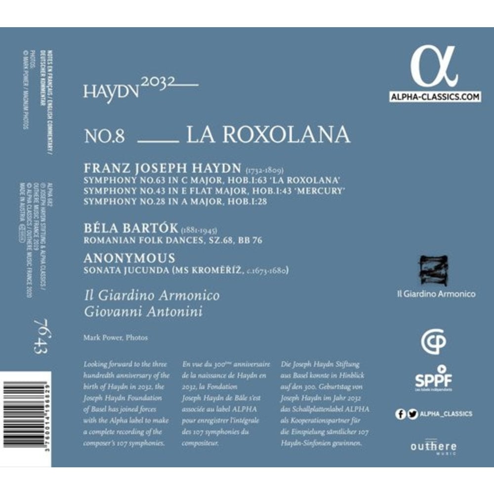 ALPHA Haydn 2032 Volume 8: La Roxolana