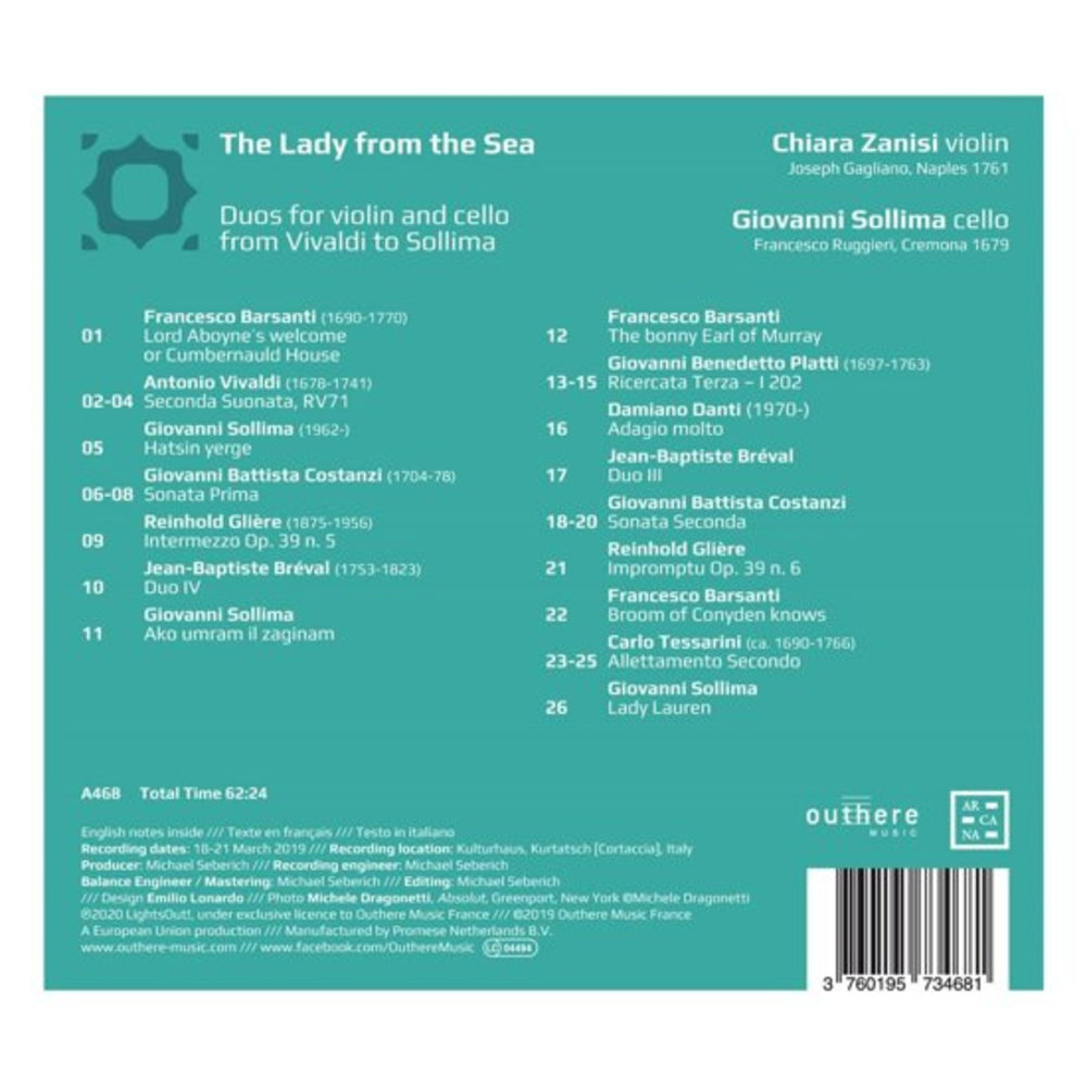 The Lady From The Sea: Duos for Violin and Cello