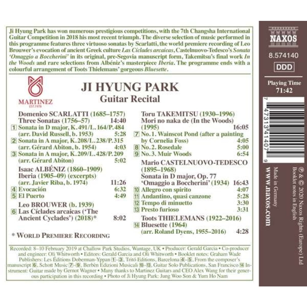 Naxos Guitar Recital Laureate Series