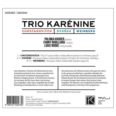 Chostakovitch Dvorak Weinberg