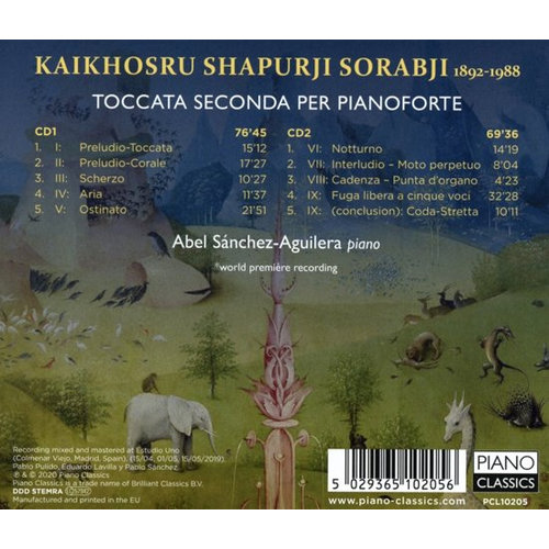 Piano Classics Sorabji: Toccata Seconda Per Pianoforte