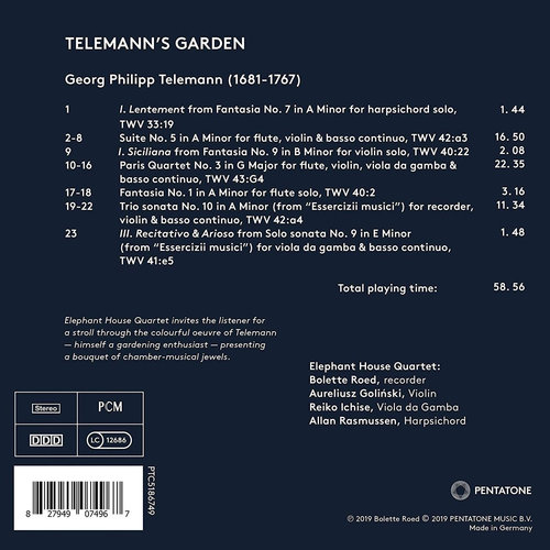 Pentatone Telemann's Garden