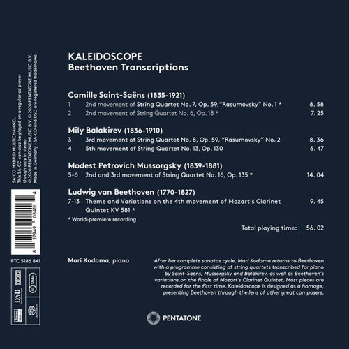 Pentatone Kaleidoscope - Beethoven Transcriptions