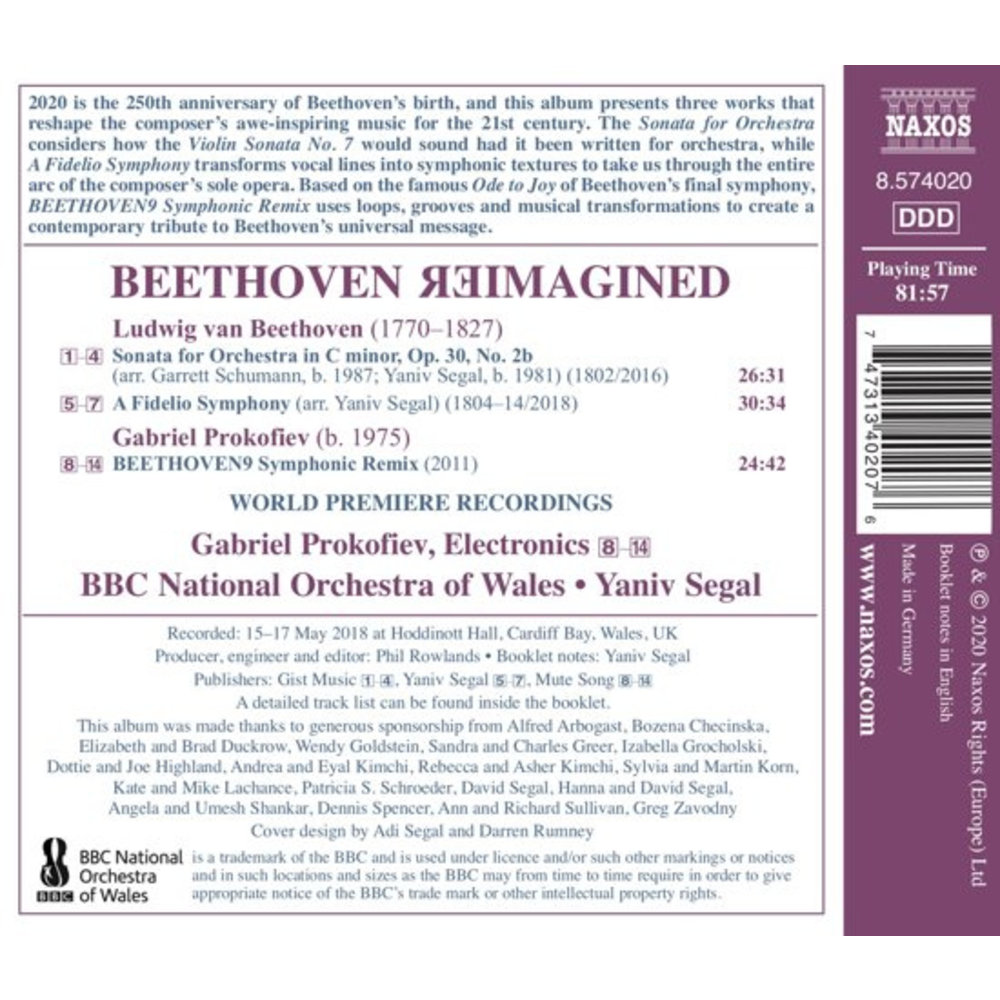 Naxos Beethoven: Beethoven Reimagined