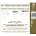 Naxos Breton: String Quartets Nos. 1 And 3 Naxos Breton: String Quartets Nos. 1 And 3