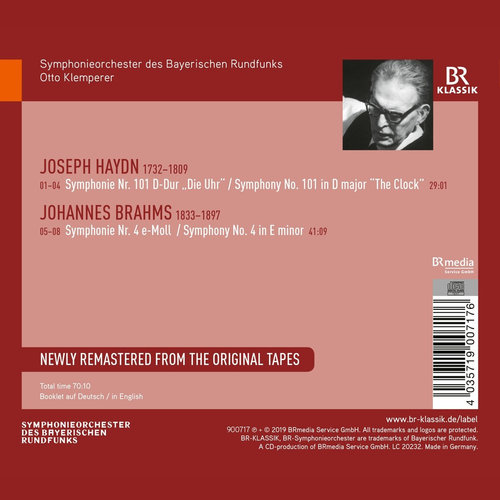 BR-Klassik Otto Klemperer Conducts Haydn And B