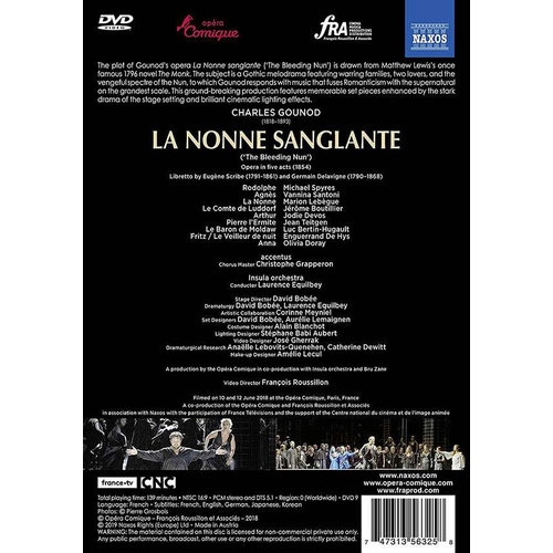 Naxos Gounod: La Nonne Sanglante (BluRayDVD)