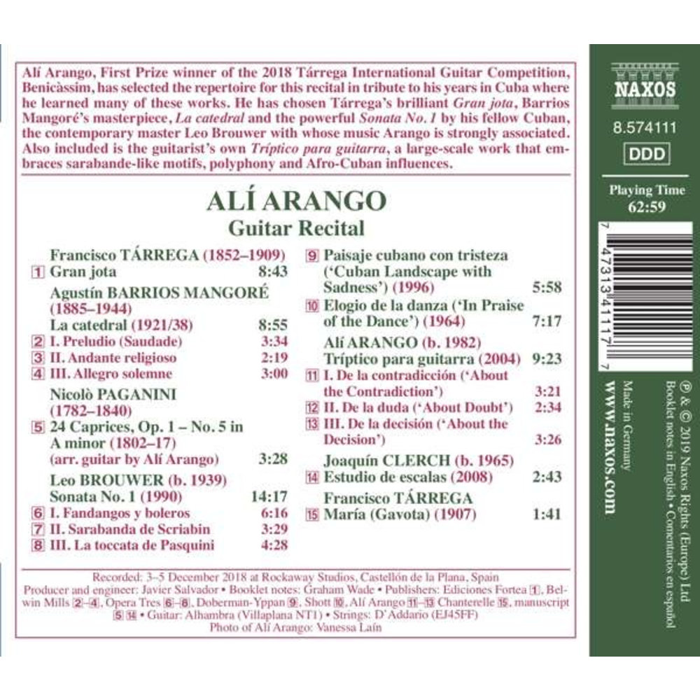 Naxos Guitar Laureate Recital