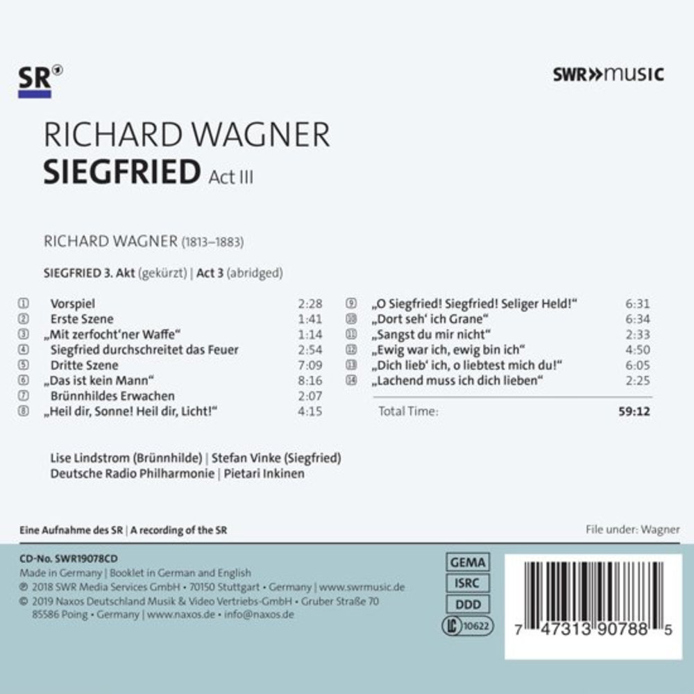 Siegfried Act Iii (Abridged)