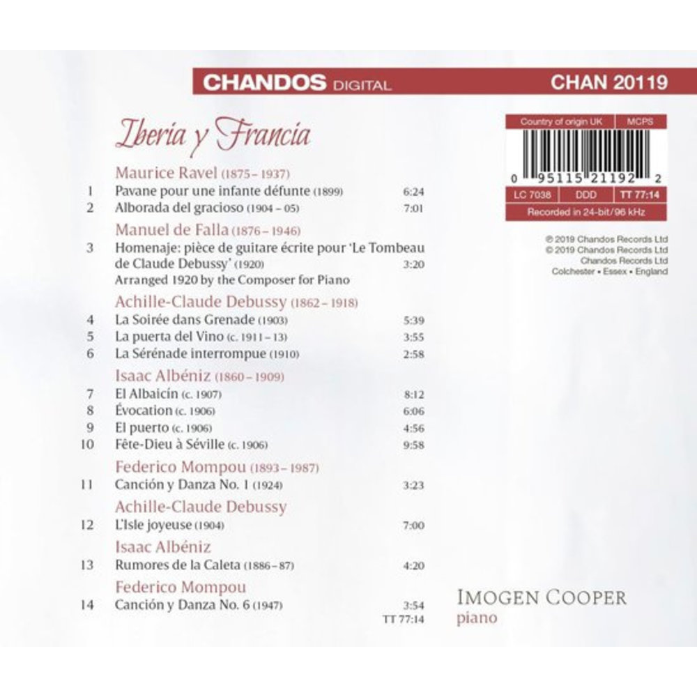 CHANDOS Iberia Y Francia