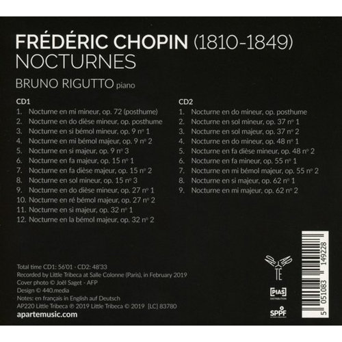 Aparté Chopin Nocturnes