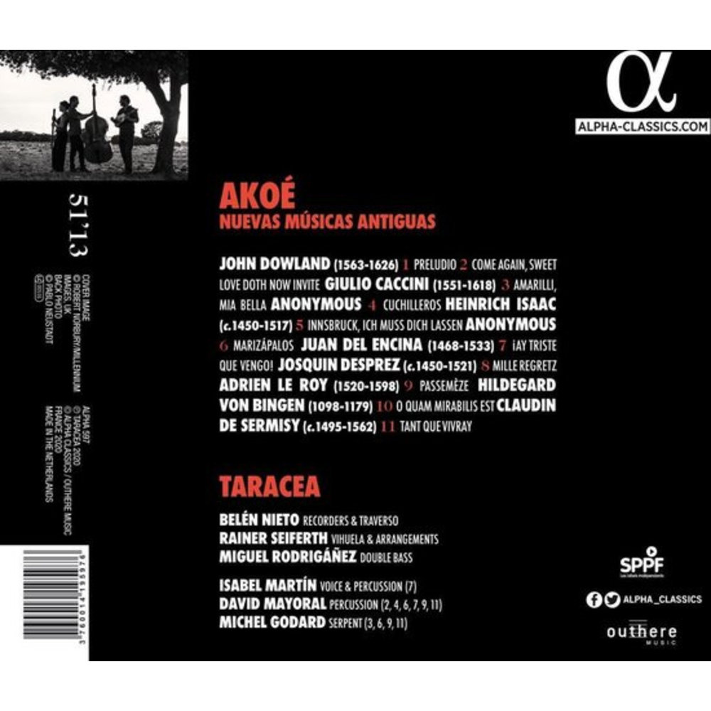 ALPHA Nuevas Musicas Antiguas