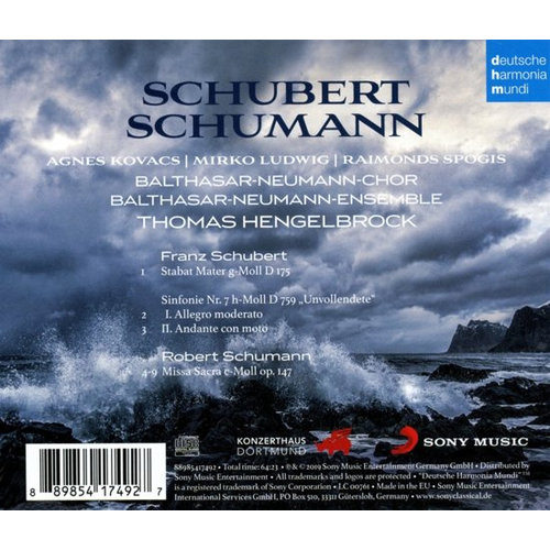 Schumann: Missa Sacra / Schubert: Stabat Mater
