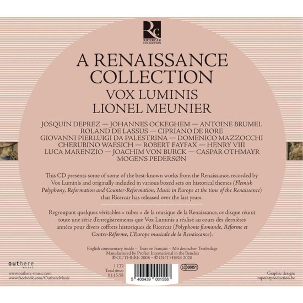 Ricercar A Renaissance Collection