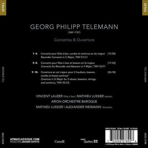 Telemann: Concertos & Ouverture