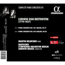 ALPHA Beethoven: Pianos Concertos 1 & 4