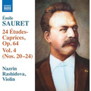 Naxos Sauret: 24 Etudes-Caprices, Op. 64 (Vol. 4 - Nos. 20-24)