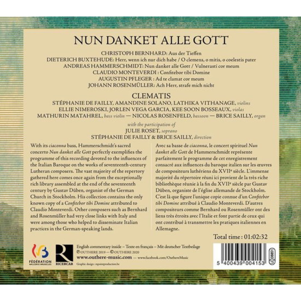 Ricercar Nun Danket Alle Gott