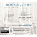 Piano Classics Rachmaninoff: Chopin Variations and Piano Sonata Piano Classics Rachmaninoff: Chopin Variations and Piano Sonata