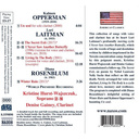 Naxos Laitman, Opperman, Rosenblum: The Secret Exit