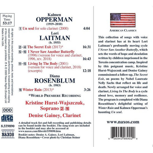 Naxos Laitman, Opperman, Rosenblum: The Secret Exit