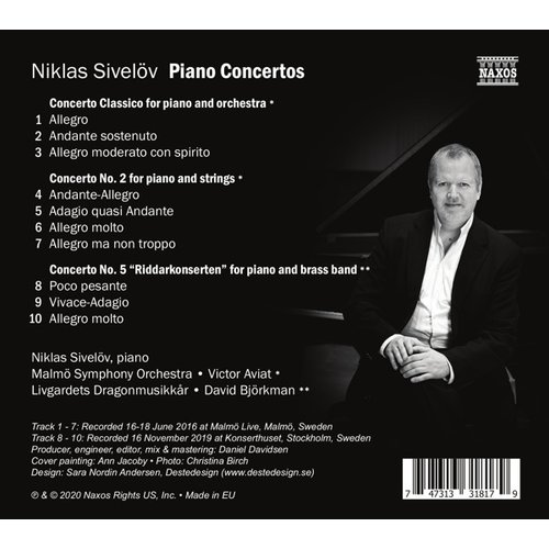 Naxos Sivelöv: Piano Concertos