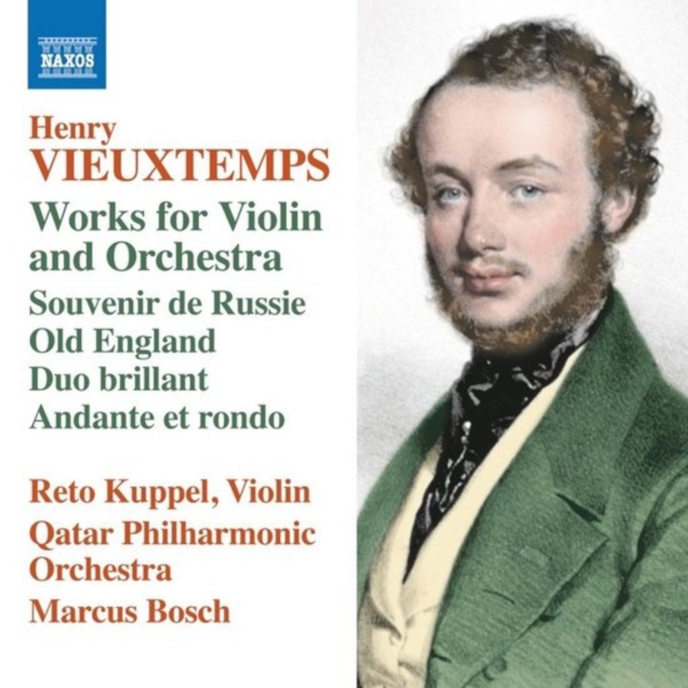 Naxos Vieuxtemps: Works For Violin And Orchestra