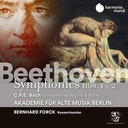 Harmonia Mundi Beethoven: Symphonies Nos. 1 & 2 / CPE Bach: Symphonies Wq 175 & 183/4