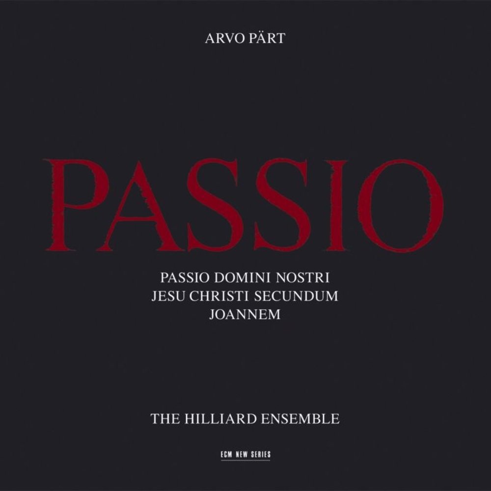 ECM New Series Arvo Pärt: Passio