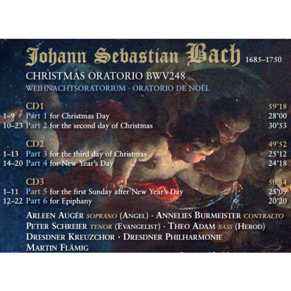 J.S. Bach: Christmas Oratorio (3CD)