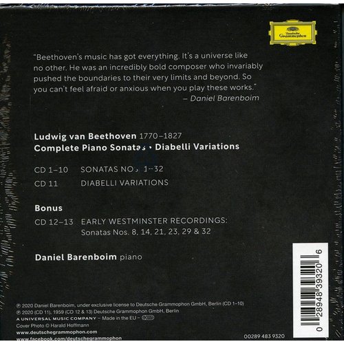 Deutsche Grammophon Beethoven: 33 Metamorphoses