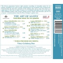 Naxos The Art of Agony - Australian music for two pianists