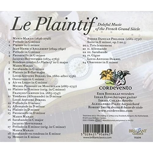 Brilliant Classics Le Plaintif