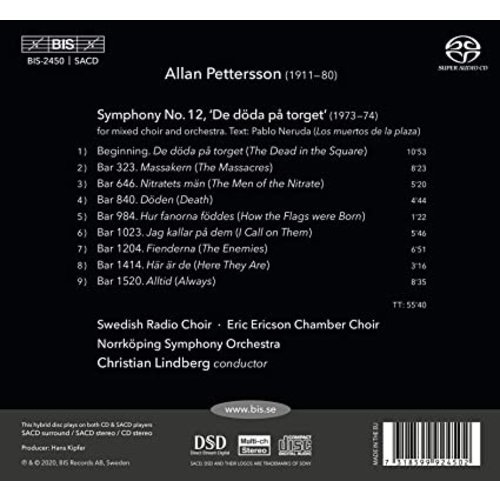 BIS Pettersson: Symphony 12